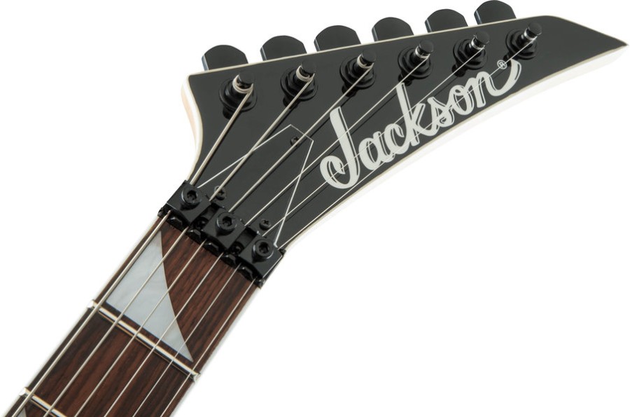 Jackson King V™ JS32, White with Black Bevels