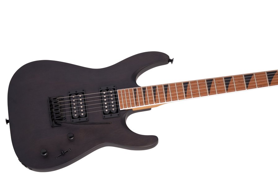 Jackson Dinky® Arch Top JS24 DKAM, Black Satin