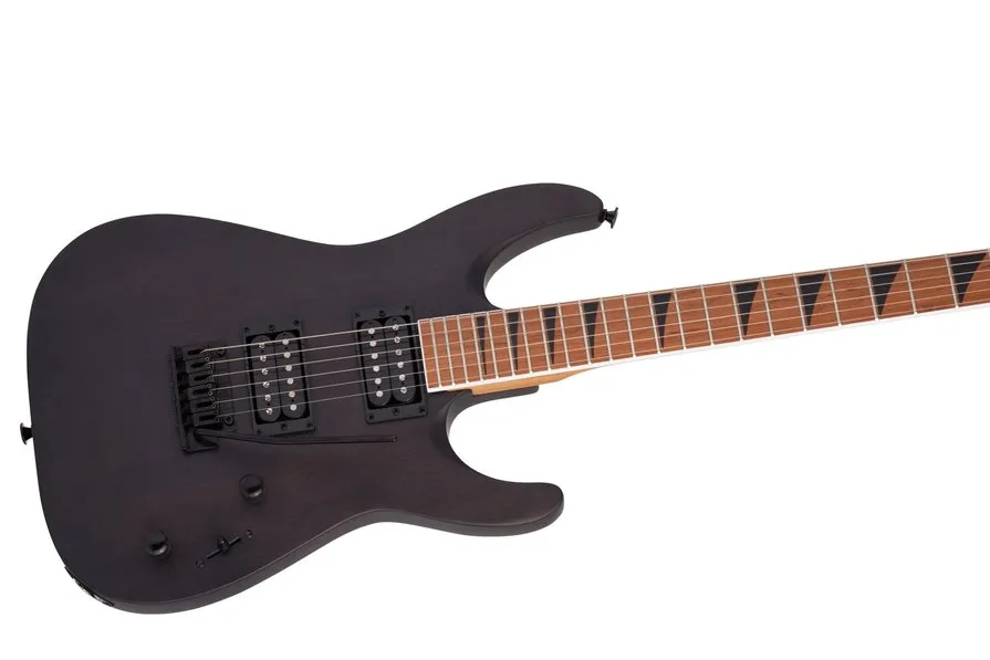 Jackson Dinky® Arch Top JS24 DKAM, Black Satin