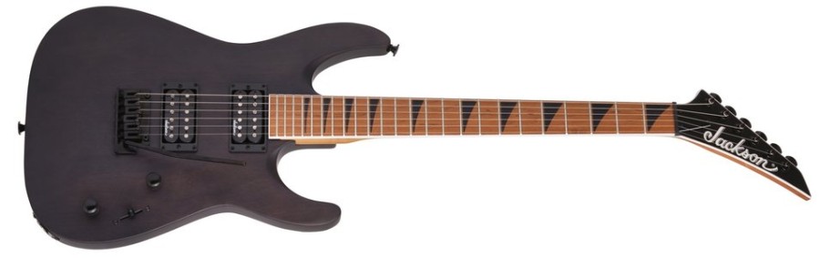Jackson Dinky® Arch Top JS24 DKAM, Black Satin