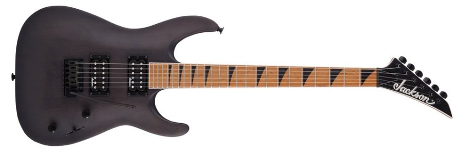 Jackson Dinky® Arch Top JS24 DKAM, Black Satin