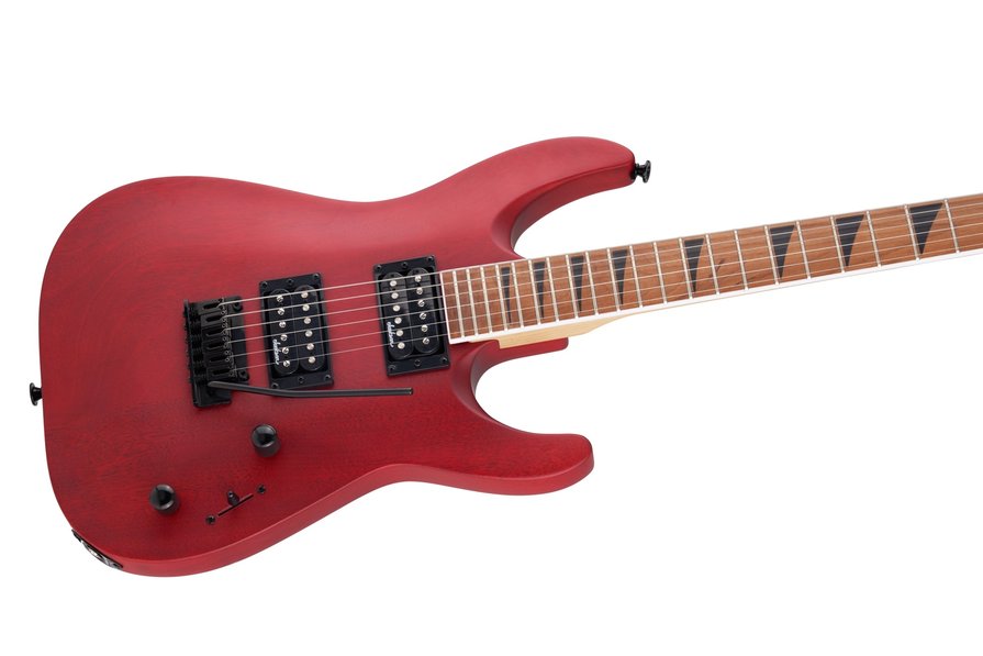 Jackson Dinky® Arch Top JS24 DKAM, Red Satin