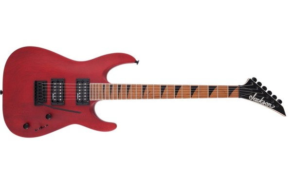 Jackson Dinky® Arch Top JS24 DKAM, Red Satin
