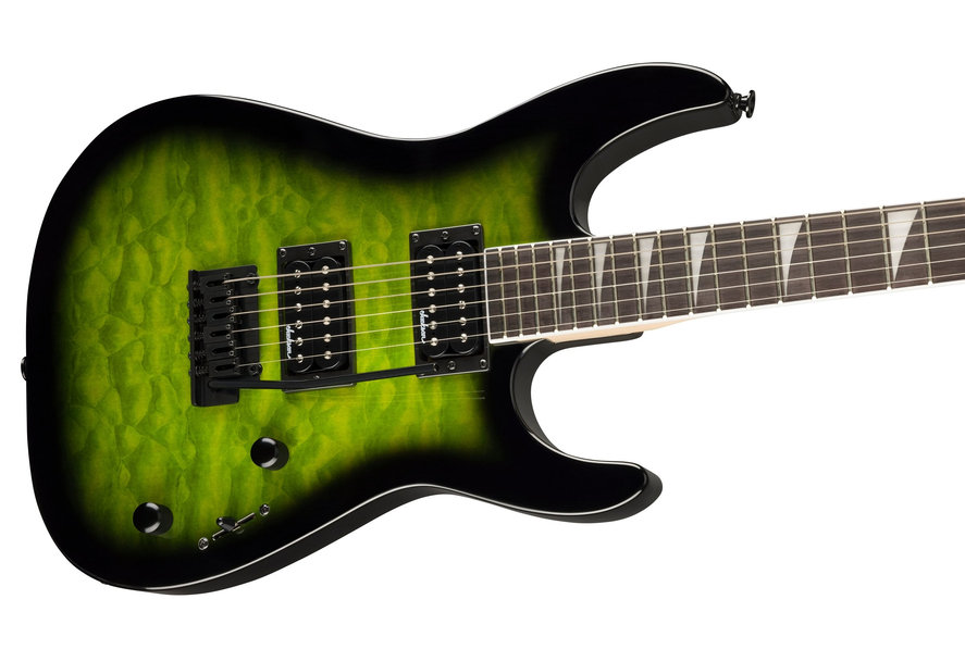 Jackson Dinky® JS20 DKQ 2PT, Transparent Green