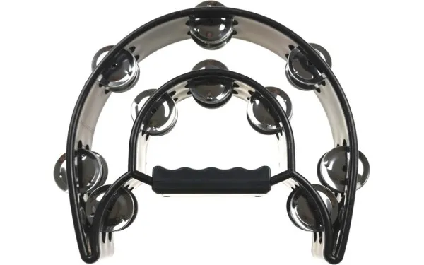 Double Row Tambourine Kera Audio TW-20 black