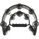 Double Row Tambourine Kera Audio TW-20 black