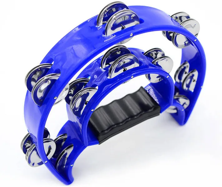 Double Row Tambourine Kera Audio TW-20 blue