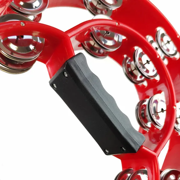 Double Row Tambourine Kera Audio TW-20 red