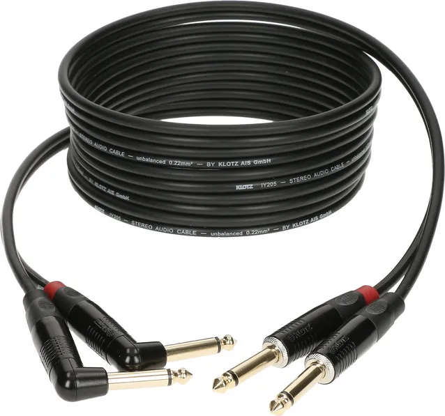 Klotz Key Master Mono Patch, 6.3mm / 6.3mm L, 9m