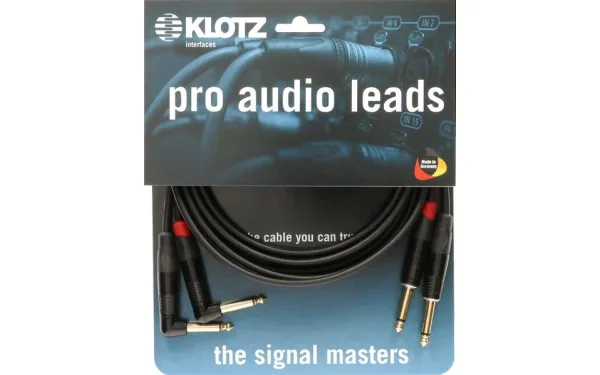 Klotz Key Master Mono Patch, 6.3mm / 6.3mm L, 6m