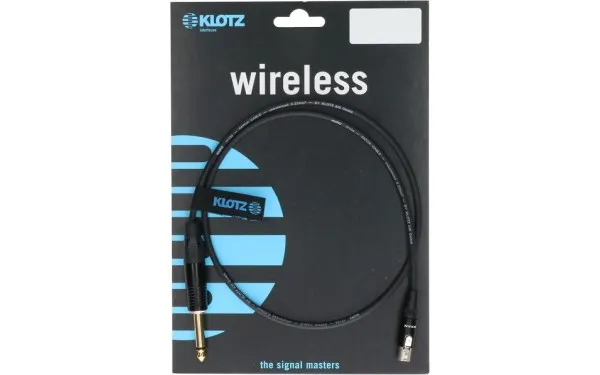 Klotz Instr. Cable, 6.3mm / MiniXLR, 0.7m