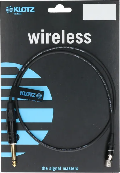 Klotz Instr. Cable, 6.3mm / MiniXLR, 0.7m