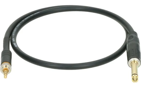 Klotz Instr. Cable, 6.3mm / 3.5mm TRS, 0.7m