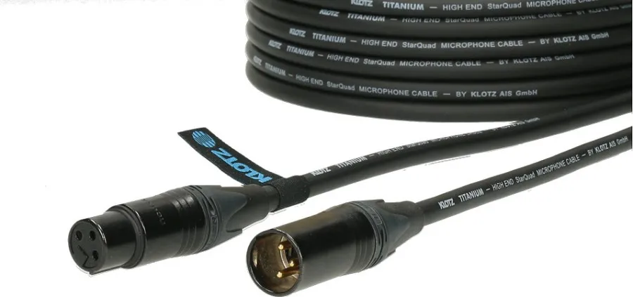 Klotz Titanium Mic Cable, 5m
