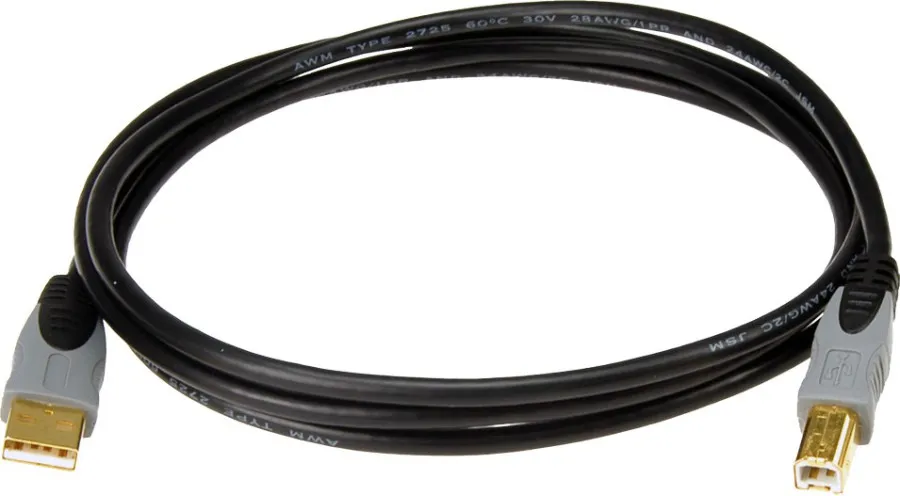 Klotz USB 2.0 кабел, USB-A / USB-B, 1.5m