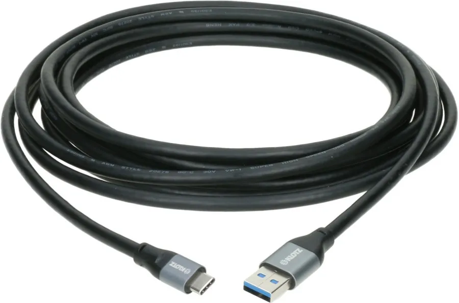 Klotz USB 3.1 кабел, USB-A / USB-C, 0.5m