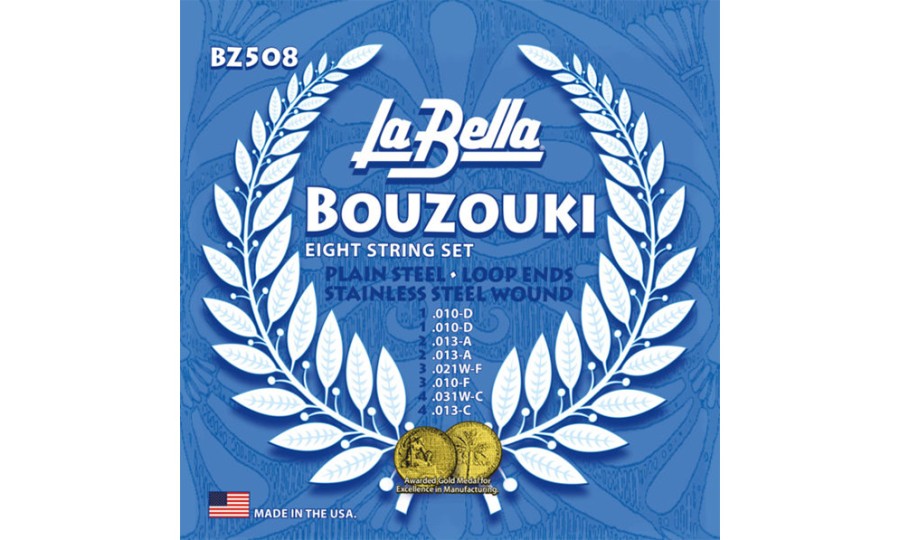 La Bella BZ508, Струни за бузуки 10-31