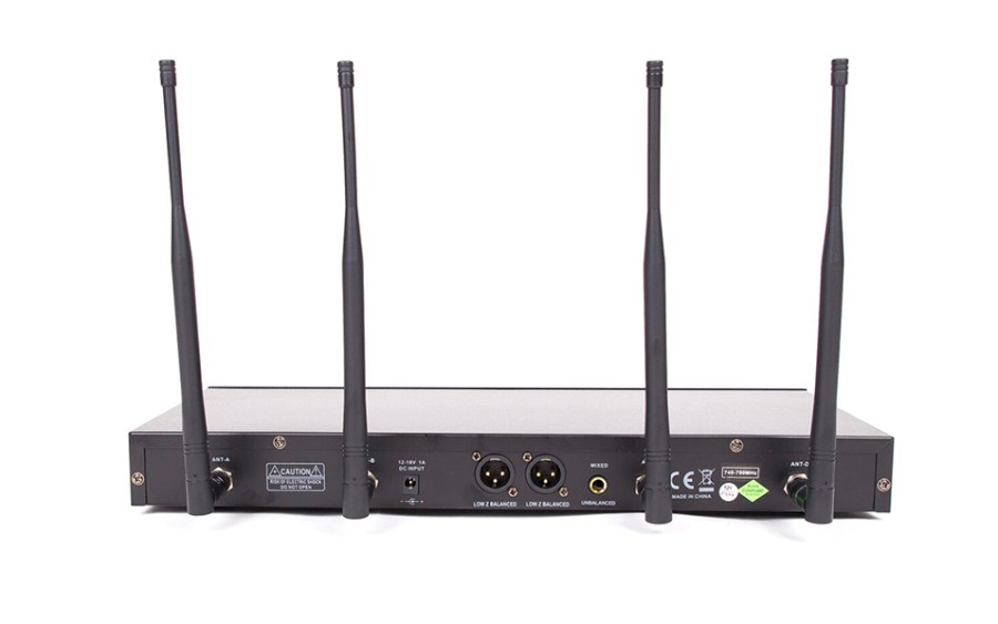 Безжичен микрофон Master Audio BE5035H, Двоен