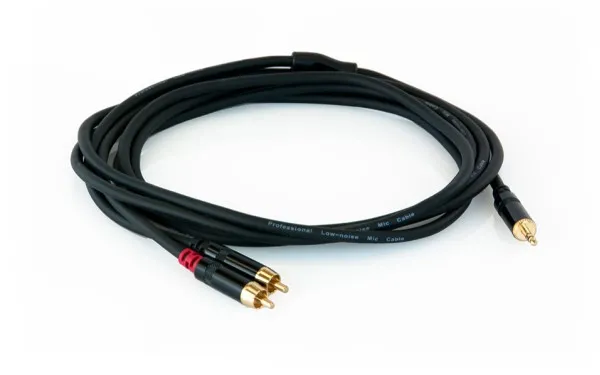 s.Cab PAC351-3, 2x RCA / 3.5mm TRS, 3m