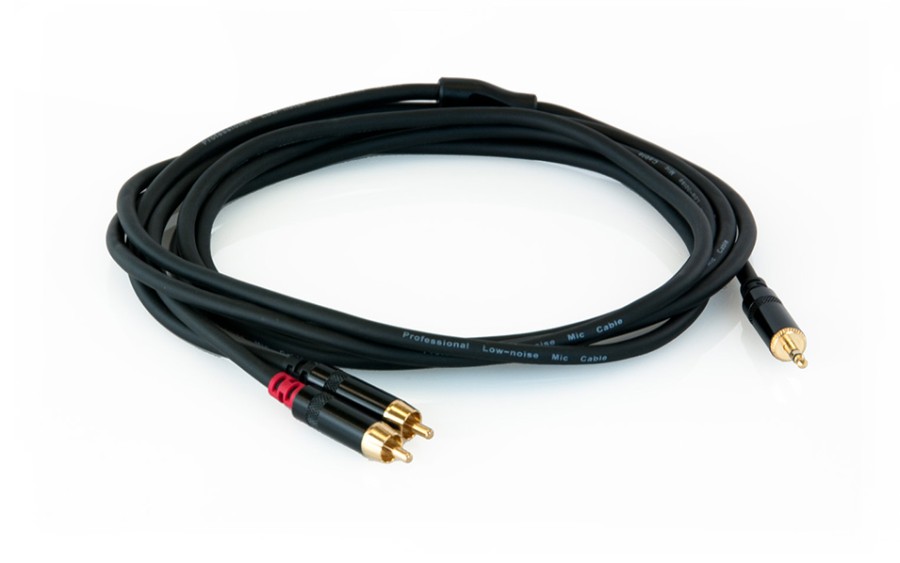 s.Cab PAC351-3, 2x RCA / 3.5mm TRS, 3m
