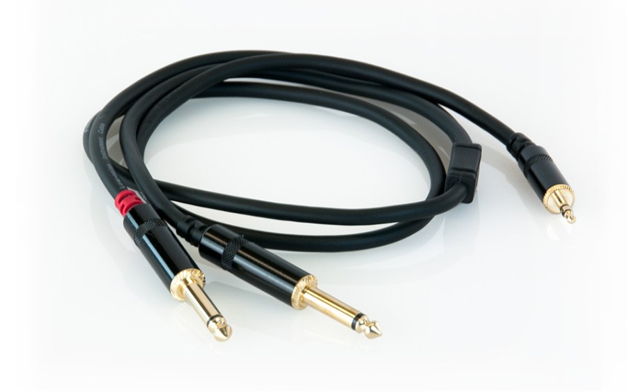 s.Cab PAC381-3, 2x 6.3mm / 3.5mm TRS, 3m
