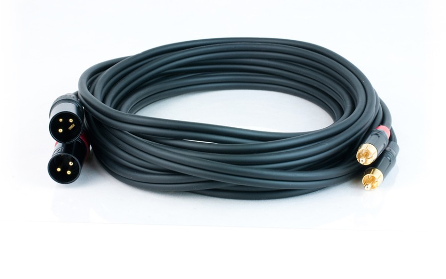 s.Cab PAC930-5, 2x XLR-M / 2x RCA, 5m