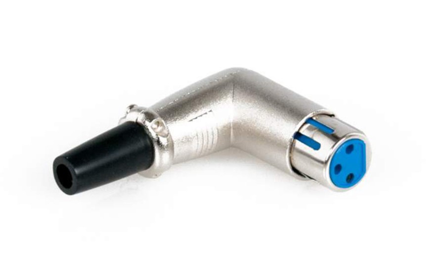 Конектор Master Audio XLR-F3, Женски XLR, Г-образен