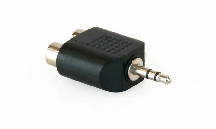 Master Audio HY1745, адаптер 2x RCA / 3.5mm TRS