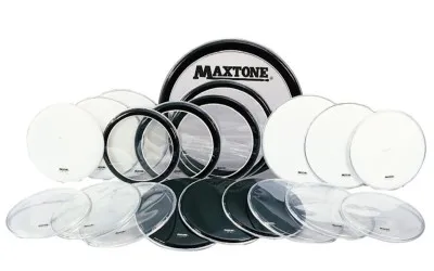 Комплект прозрачни кожи за рототоми Maxtone