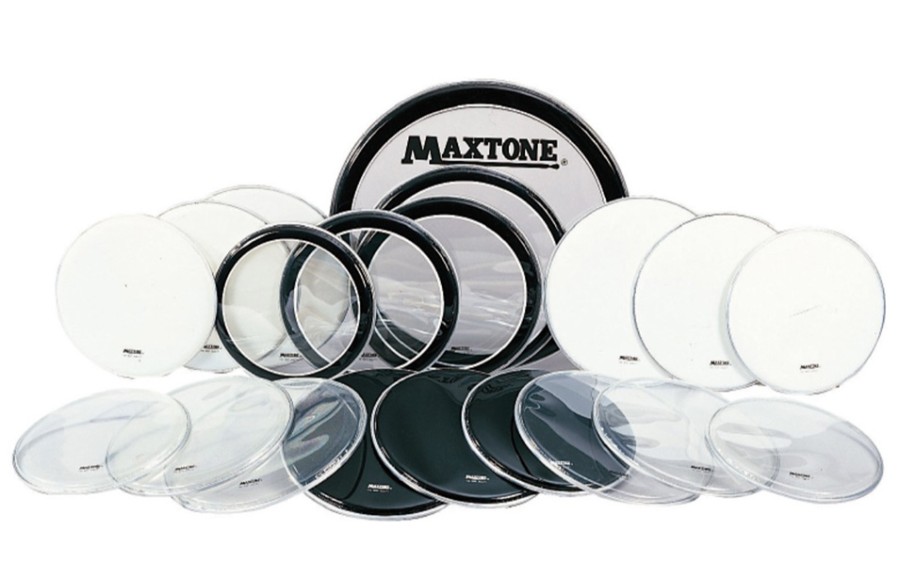 Комплект черни кожи за рототоми Maxtone