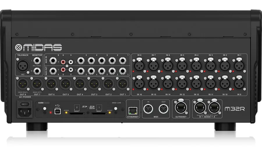 Midas M32R Live