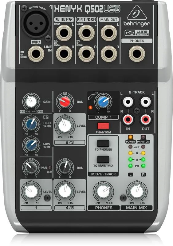 BEHRINGER Xenyx Q502 USB
