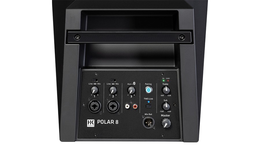 HK Audio Polar 8, Активна система за озвучаване, 8", 1200W, 118dB