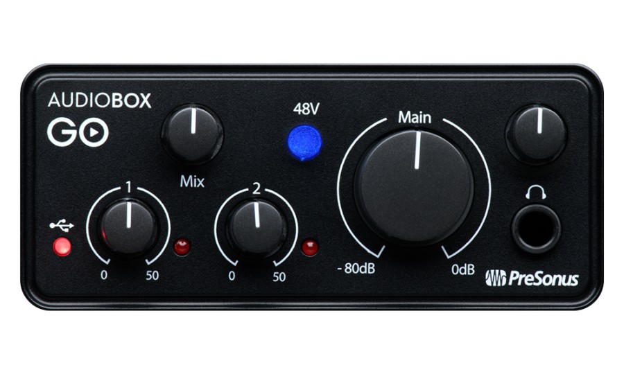 Presonus AudioBox GO™ Creator Bundle, Black