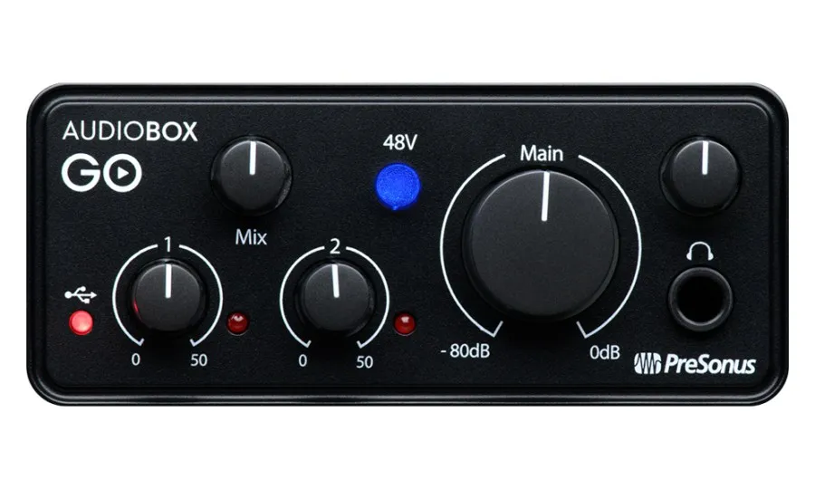 Presonus AudioBox GO™ Creator Bundle, Black