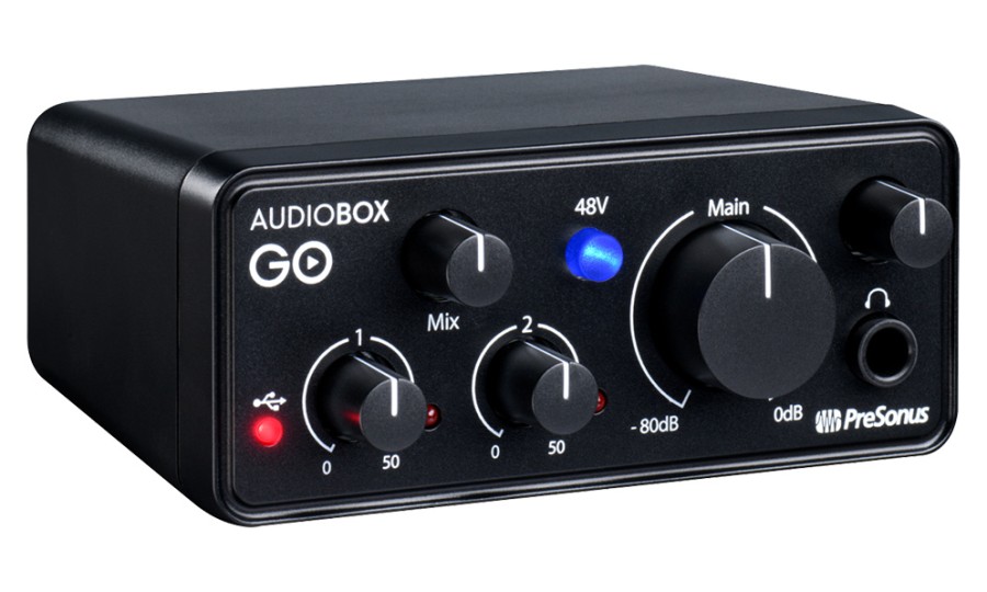 Presonus AudioBox GO™ Creator Bundle, Black