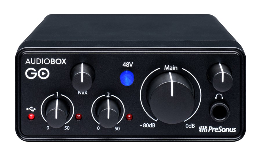 Presonus AudioBox GO™ Creator Bundle, Black