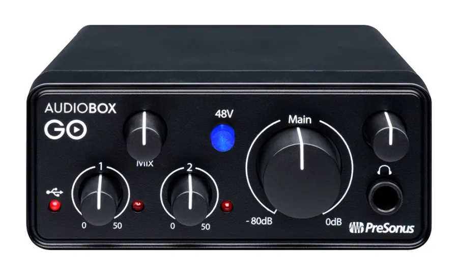 Presonus AudioBox GO™ Creator Bundle, Black