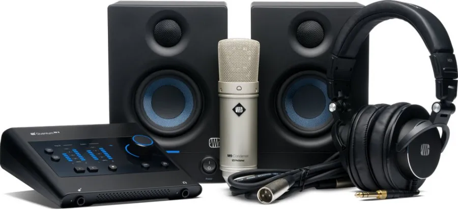 Presonus Quantum ES 2 Ultimate Bundle, Black