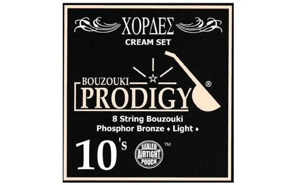 Prodigy Cream Light, Струни за бузуки 10-28, Phosphor Bronze