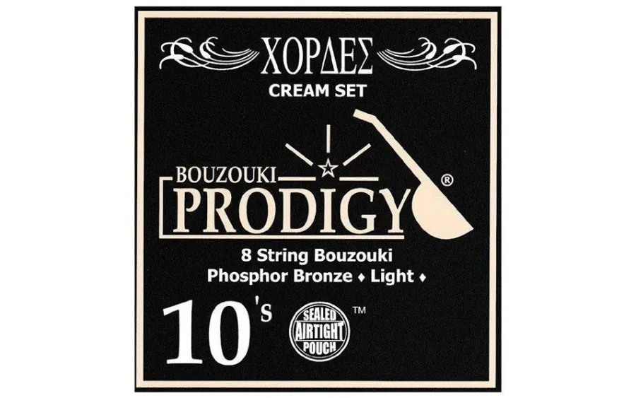 Prodigy Cream Light, Струни за бузуки 10-28, Phosphor Bronze