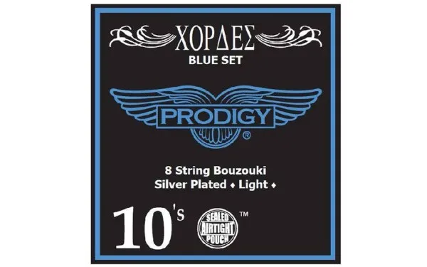 Prodigy Blue Silver Light, Струни за бузуки 10-28