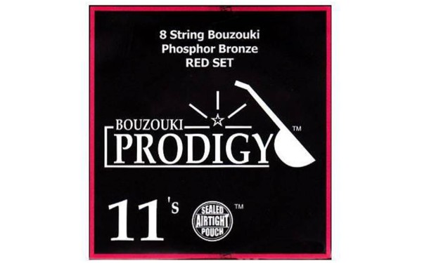 Prodigy Red, Струни за бузуки 11-28, Phosphor Bronze