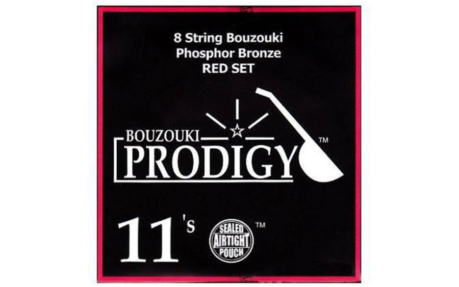 Prodigy Red, Струни за бузуки 11-28, Phosphor Bronze