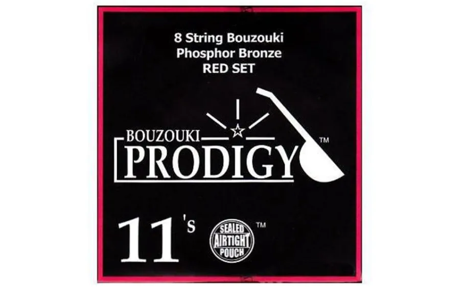 Prodigy Red, Струни за бузуки 11-28, Phosphor Bronze