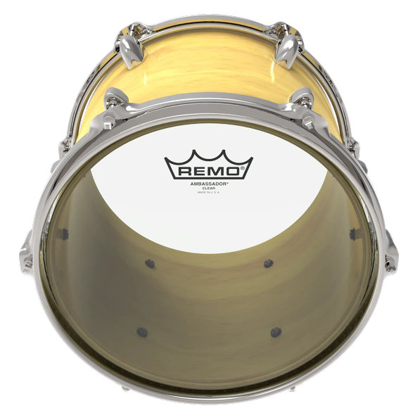 Remo Ambassador Transparent, 6" инча