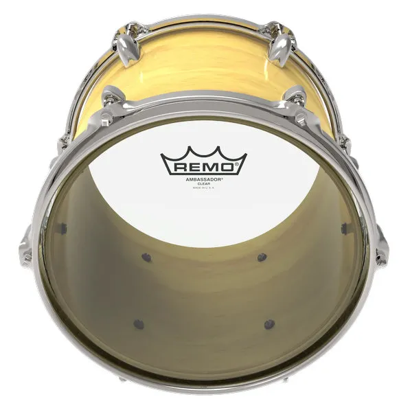 Remo Ambassador Clear Bass Drum, 22" инча