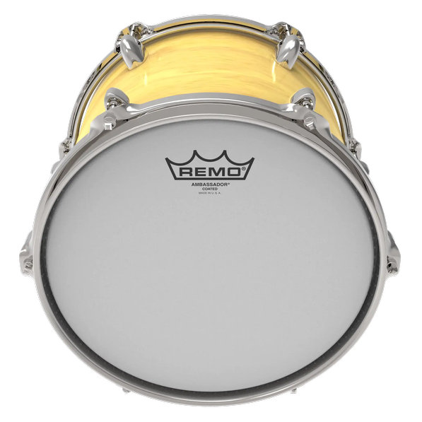 Remo Ambassador White Coated, 6" инча