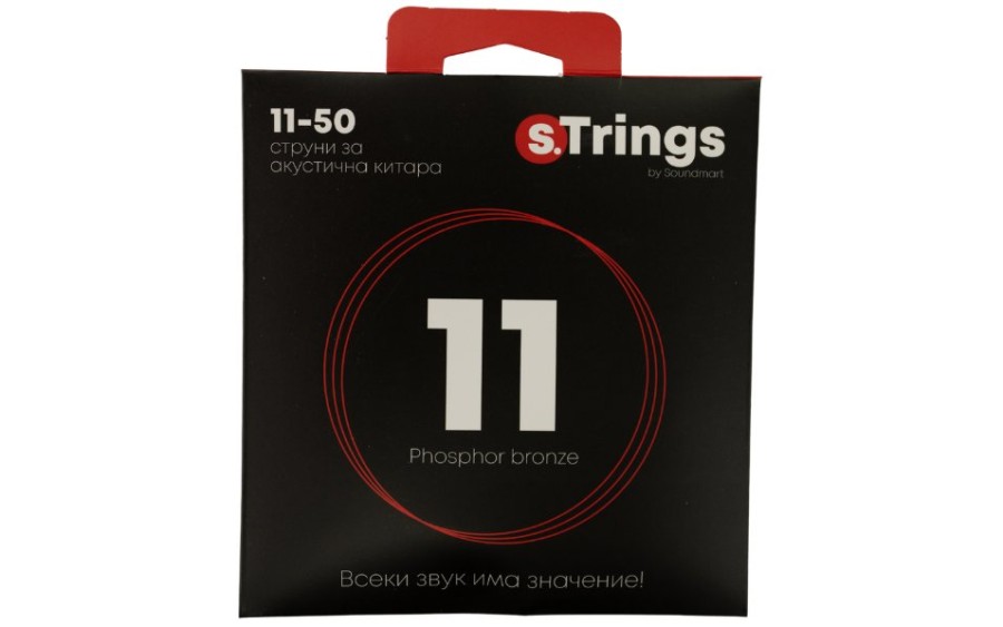 s.Trings SMА-011PB, Струни за акустична китара 11-50, Phosphor Bronze