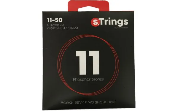 s.Trings SMА-011PB, Струни за акустична китара 11-50, Phosphor Bronze